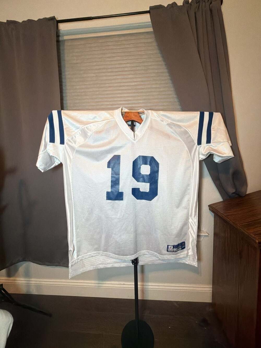 Reebok NFL Indianapolis Colts Porter 19 Jersey Size 4XL